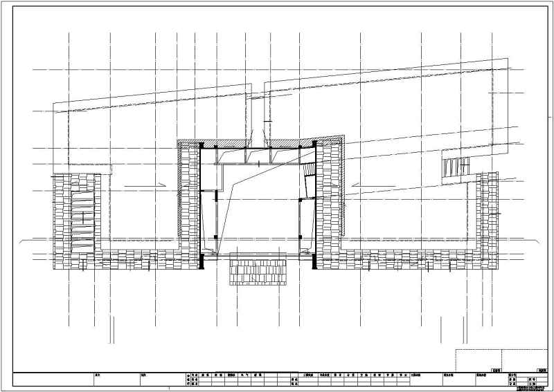 某县级博物馆建筑<a href=https://www.yitu.cn/su/7590.html target=_blank class=infotextkey>设计</a>cad施工图