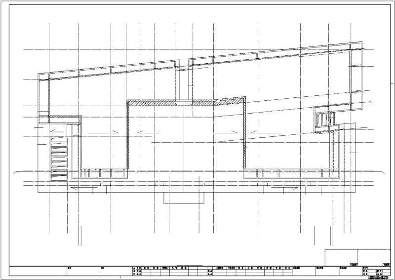 某县级博物馆建筑<a href=https://www.yitu.cn/su/7590.html target=_blank class=infotextkey>设计</a>cad施工图