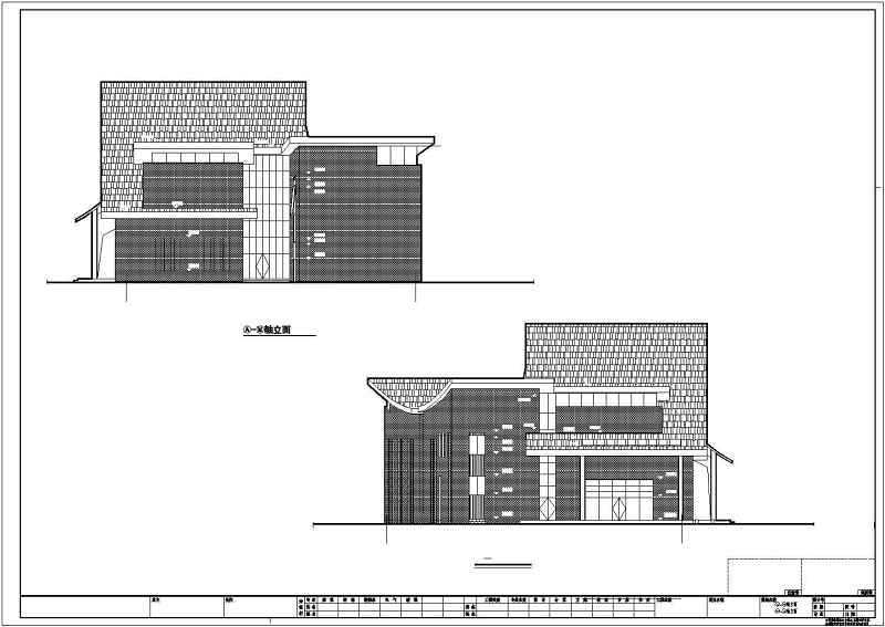 某县级博物馆建筑<a href=https://www.yitu.cn/su/7590.html target=_blank class=infotextkey>设计</a>cad施工图