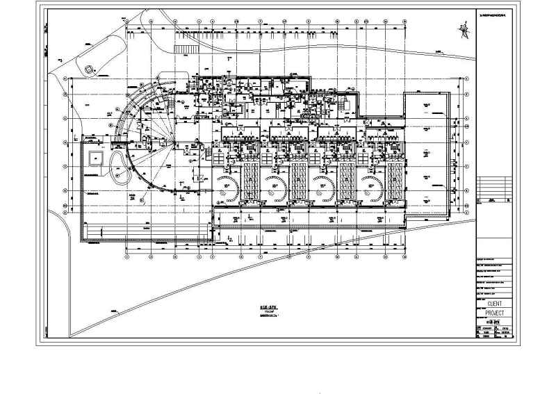 某<a href=https://www.yitu.cn/su/7587.html target=_blank class=infotextkey>幼儿园</a>建筑cad施工图