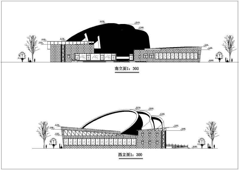 某电影院cad施工<a href=https://www.yitu.cn/su/7590.html target=_blank class=infotextkey>设计</a>图