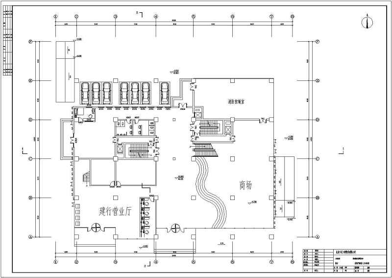 高层<a href=https://www.yitu.cn/su/8081.html target=_blank class=infotextkey>办公<a href=https://www.yitu.cn/su/8159.html target=_blank class=infotextkey>楼</a></a>cad施工图