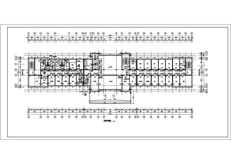 某<a href=https://www.yitu.cn/sketchup/yiyuan/index.html target=_blank class=infotextkey><a href=https://www.yitu.cn/su/7276.html target=_blank class=infotextkey>医院</a></a>5层建筑cad施工图