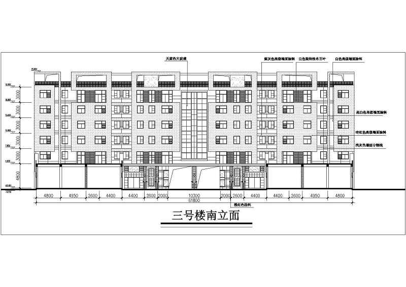 某<a href=https://www.yitu.cn/su/7613.html target=_blank class=infotextkey>农贸市场</a>建筑方案cad施工图