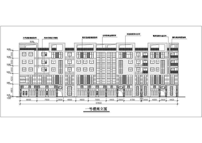 某<a href=https://www.yitu.cn/su/7613.html target=_blank class=infotextkey>农贸市场</a>建筑方案cad施工图