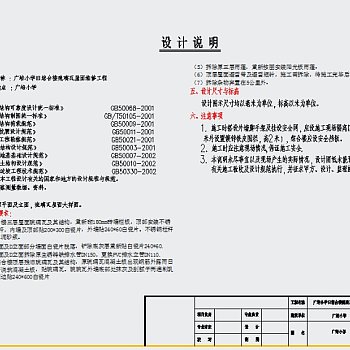 某综合楼外墙及琉璃瓦屋面维修设计图