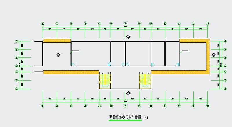 某综合<a href=https://www.yitu.cn/su/8159.html target=_blank class=infotextkey>楼</a>外墙及琉璃<a href=https://www.yitu.cn/su/6998.html target=_blank class=infotextkey>瓦</a>屋面维修<a href=https://www.yitu.cn/su/7590.html target=_blank class=infotextkey>设计</a>图