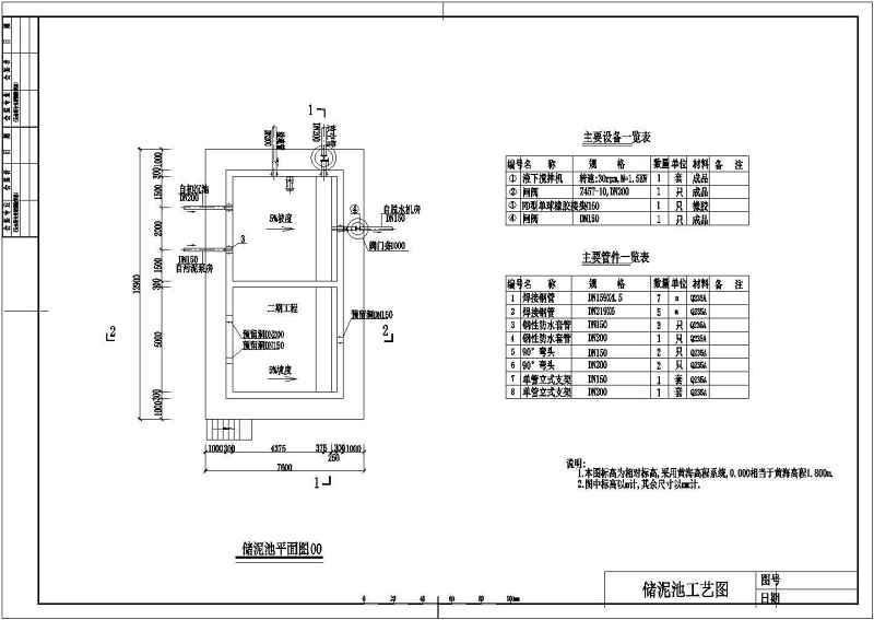 3万吨污<a href=https://www.yitu.cn/su/5628.html target=_blank class=infotextkey>水</a>处理厂初步<a href=https://www.yitu.cn/su/7590.html target=_blank class=infotextkey>设计</a>套图（AAO<a href=https://www.yitu.cn/su/6997.html target=_blank class=infotextkey>工艺</a>）