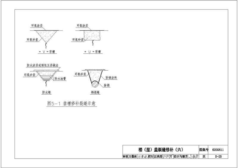 CAD版03SG611砖混结构加固与修复图