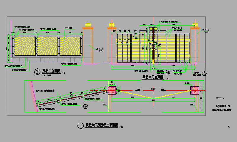 园林<a href=https://www.yitu.cn/su/7841.html target=_blank class=infotextkey>景区</a><a href=https://www.yitu.cn/su/7388.html target=_blank class=infotextkey>铁</a>艺大门<a href=https://www.yitu.cn/su/7590.html target=_blank class=infotextkey>设计</a>cad施工节点详图大全