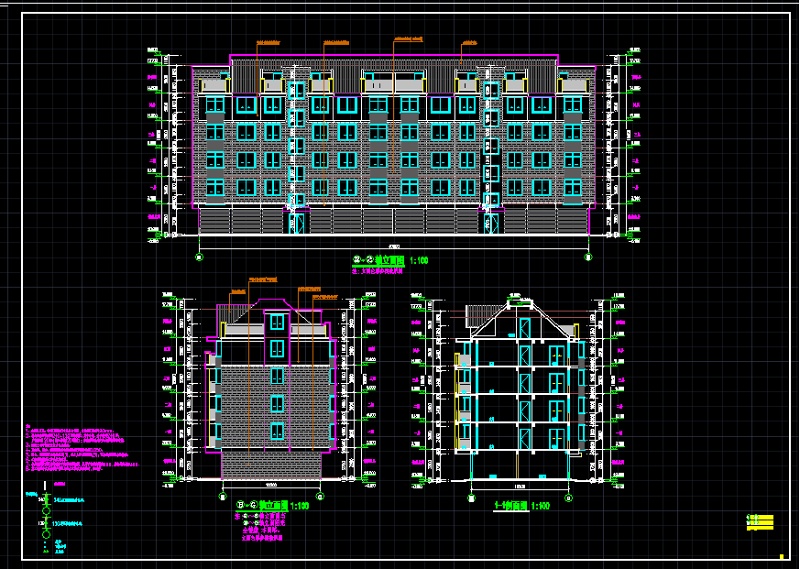 十套精选砖混结构住宅<a href=https://www.yitu.cn/su/8159.html target=_blank class=infotextkey>楼</a><a href=https://www.yitu.cn/su/7590.html target=_blank class=infotextkey>设计</a>CAD<a href=https://www.yitu.cn/su/7937.html target=_blank class=infotextkey>图纸</a>