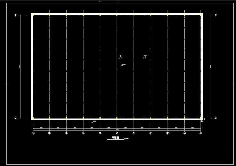 某单层拱形轻<a href=https://www.yitu.cn/su/8096.html target=_blank class=infotextkey>钢结构</a>厂房建筑<a href=https://www.yitu.cn/su/7590.html target=_blank class=infotextkey>设计</a>施工图