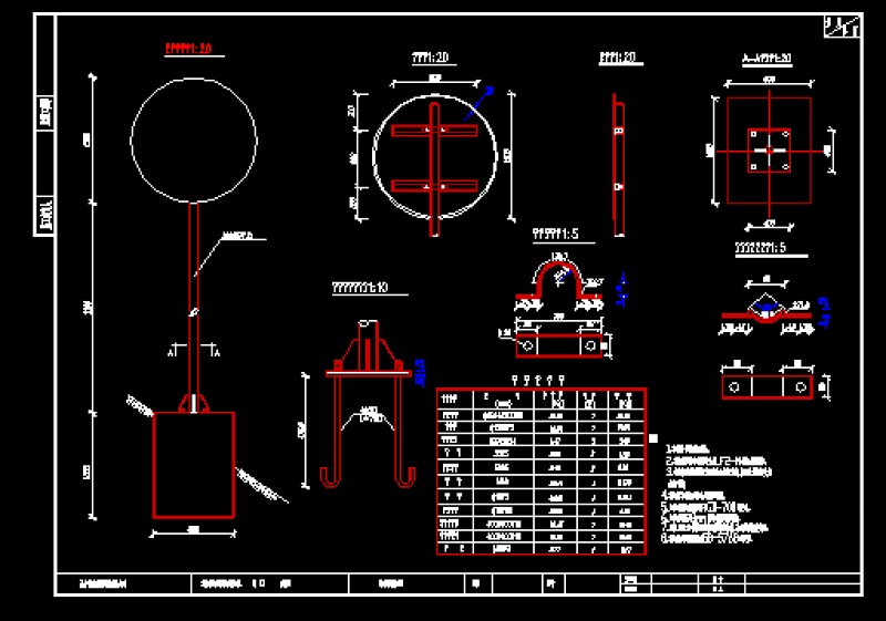 公路<a href=https://www.yitu.cn/sketchup/zhishipai/index.html target=_blank class=infotextkey>指示牌</a>施工cad<a href=https://www.yitu.cn/su/7590.html target=_blank class=infotextkey>设计</a>方案<a href=https://www.yitu.cn/su/7937.html target=_blank class=infotextkey>图纸</a>