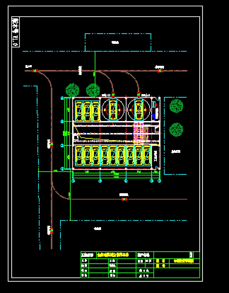 全自动机械立体停车库CAD<a href=https://www.yitu.cn/su/7590.html target=_blank class=infotextkey>设计</a>图