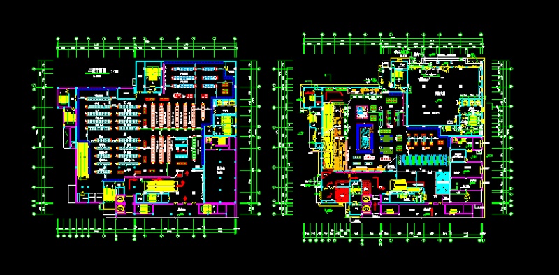 某生活<a href=https://www.yitu.cn/su/7175.html target=_blank class=infotextkey>超市</a>建筑cad<a href=https://www.yitu.cn/su/7590.html target=_blank class=infotextkey>设计</a>施工<a href=https://www.yitu.cn/su/7392.html target=_blank class=infotextkey>平面</a>图