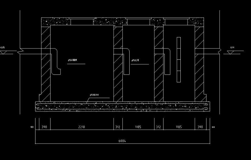 全套化粪池cad<a href=https://www.yitu.cn/su/7392.html target=_blank class=infotextkey>平面</a><a href=https://www.yitu.cn/su/7590.html target=_blank class=infotextkey>设计</a>结构施工图