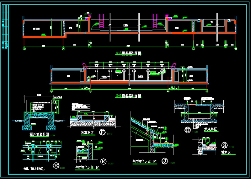 某游<a href=https://www.yitu.cn/su/6797.html target=_blank class=infotextkey>泳池</a>节点建筑的全套<a href=https://www.yitu.cn/su/7590.html target=_blank class=infotextkey>设计</a>施工图