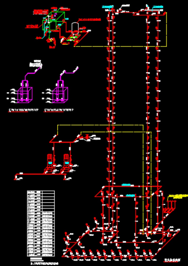 江西某20层商住<a href=https://www.yitu.cn/su/8159.html target=_blank class=infotextkey>楼</a>给排<a href=https://www.yitu.cn/su/5628.html target=_blank class=infotextkey>水</a>施工<a href=https://www.yitu.cn/su/7937.html target=_blank class=infotextkey>图纸</a>