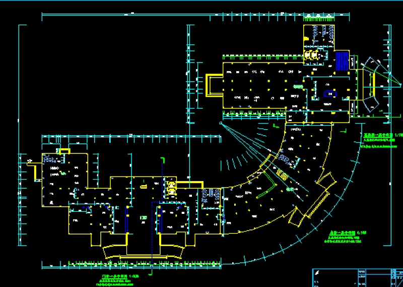 某赣东北风格中<a href=https://www.yitu.cn/sketchup/yiyuan/index.html target=_blank class=infotextkey><a href=https://www.yitu.cn/su/7276.html target=_blank class=infotextkey>医院</a></a>规划建筑<a href=https://www.yitu.cn/su/7590.html target=_blank class=infotextkey>设计</a>方案CAD（扩初）