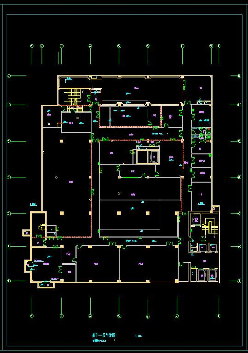 某十六层大型综合<a href=https://www.yitu.cn/sketchup/yiyuan/index.html target=_blank class=infotextkey><a href=https://www.yitu.cn/su/7276.html target=_blank class=infotextkey>医院</a></a>建筑cad<a href=https://www.yitu.cn/su/7590.html target=_blank class=infotextkey>设计</a>施工图