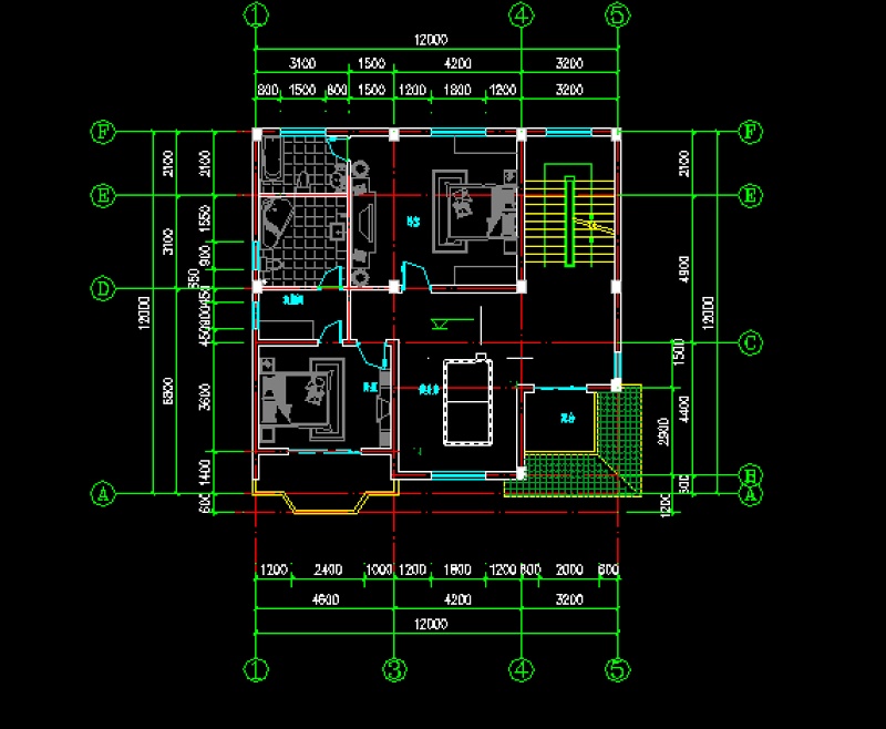 <a href=https://www.yitu.cn/su/7989.html target=_blank class=infotextkey>小型</a>豪华别墅建筑方案<a href=https://www.yitu.cn/su/7590.html target=_blank class=infotextkey>设计</a>全套CAD详图