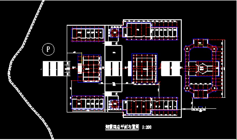 某市大型寺庙建筑CAD施工方案<a href=https://www.yitu.cn/su/7590.html target=_blank class=infotextkey>设计</a><a href=https://www.yitu.cn/su/7937.html target=_blank class=infotextkey>图纸</a>