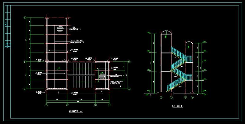 某<a href=https://www.yitu.cn/su/8096.html target=_blank class=infotextkey>钢结构</a><a href=https://www.yitu.cn/sketchup/diantizoulang/index.html target=_blank class=infotextkey>走廊</a><a href=https://www.yitu.cn/sketchup/louti/index.html target=_blank class=infotextkey><a href=https://www.yitu.cn/su/6782.html target=_blank class=infotextkey><a href=https://www.yitu.cn/su/8159.html target=_blank class=infotextkey>楼</a>梯</a></a>cad施工<a href=https://www.yitu.cn/su/7590.html target=_blank class=infotextkey>设计</a>图(含<a href=https://www.yitu.cn/su/7590.html target=_blank class=infotextkey>设计</a>说明）