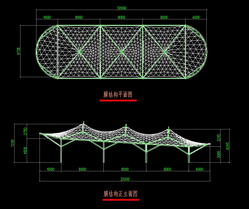 <a href=https://www.yitu.cn/su/7987.html target=_blank class=infotextkey>小区</a>、<a href=https://www.yitu.cn/sketchup/tingchechang/index.html target=_blank class=infotextkey><a href=https://www.yitu.cn/su/7668.html target=_blank class=infotextkey>停车场</a></a>车库出入口膜结构方案图