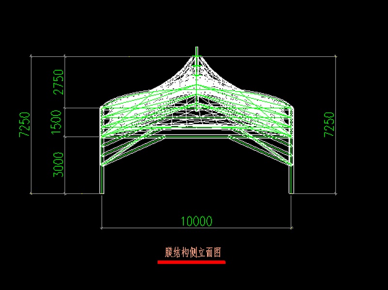 <a href=https://www.yitu.cn/su/7987.html target=_blank class=infotextkey>小区</a>、<a href=https://www.yitu.cn/sketchup/tingchechang/index.html target=_blank class=infotextkey><a href=https://www.yitu.cn/su/7668.html target=_blank class=infotextkey>停车场</a></a>车库出入口膜结构方案图