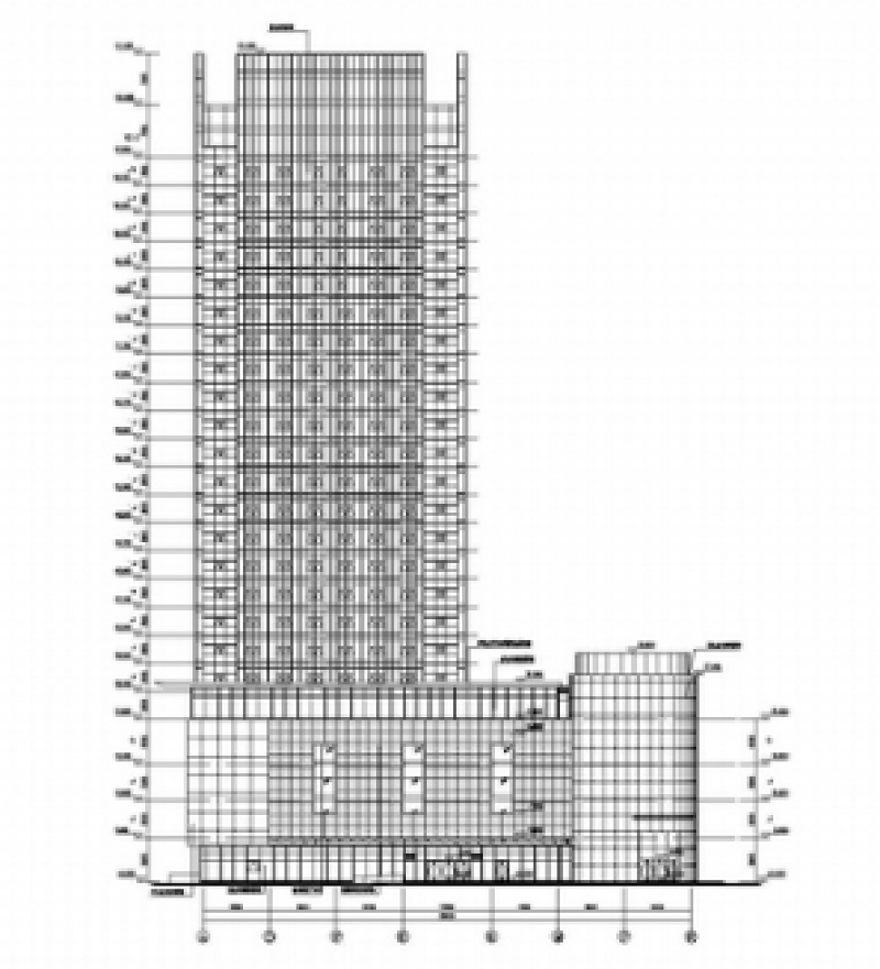 24层大型一类<a href=https://www.yitu.cn/sketchup/shangyezongheti/index.html target=_blank class=infotextkey>商业综合</a>体建筑施工图（含节能<a href=https://www.yitu.cn/su/7590.html target=_blank class=infotextkey>设计</a>/3D图）