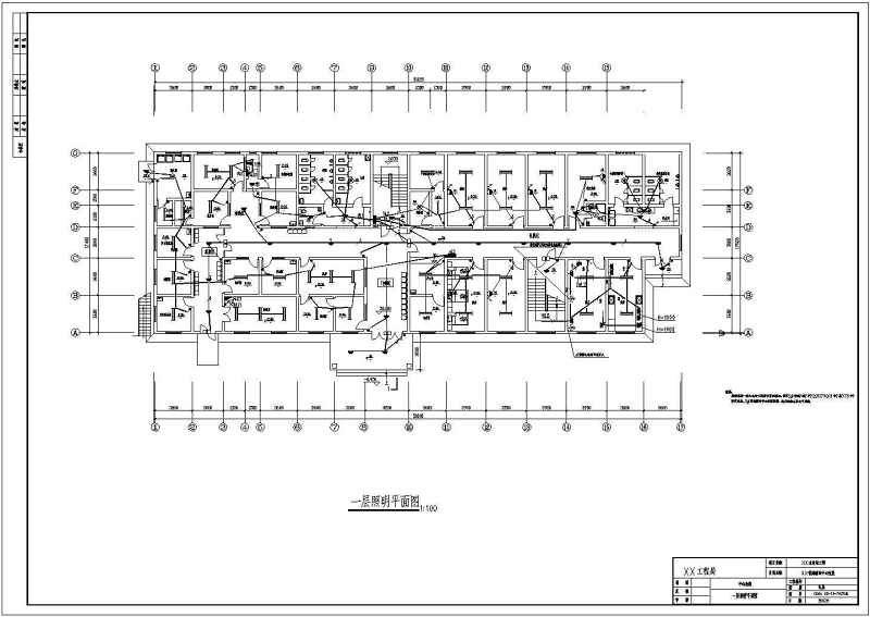 某营<a href=https://www.yitu.cn/su/7872.html target=_blank class=infotextkey>地</a><a href=https://www.yitu.cn/sketchup/yiyuan/index.html target=_blank class=infotextkey><a href=https://www.yitu.cn/su/7276.html target=_blank class=infotextkey>医院</a></a>建筑结构<a href=https://www.yitu.cn/su/5628.html target=_blank class=infotextkey>水</a>电施工<a href=https://www.yitu.cn/su/7590.html target=_blank class=infotextkey>设计</a>CAD方案图