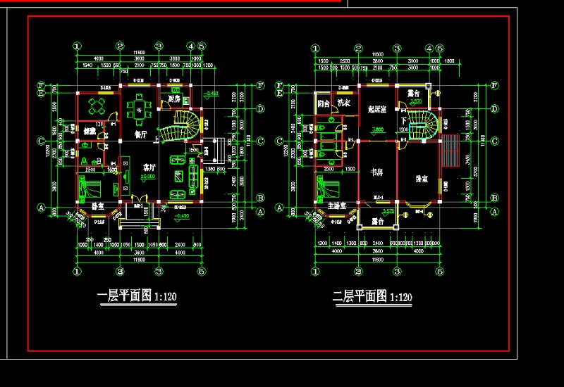 某现代风格两层私<a href=https://www.yitu.cn/su/8090.html target=_blank class=infotextkey>人</a><a href=https://www.yitu.cn/su/8193.html target=_blank class=infotextkey>小别墅</a>建筑<a href=https://www.yitu.cn/su/7590.html target=_blank class=infotextkey>设计</a>cad施工图带效果图