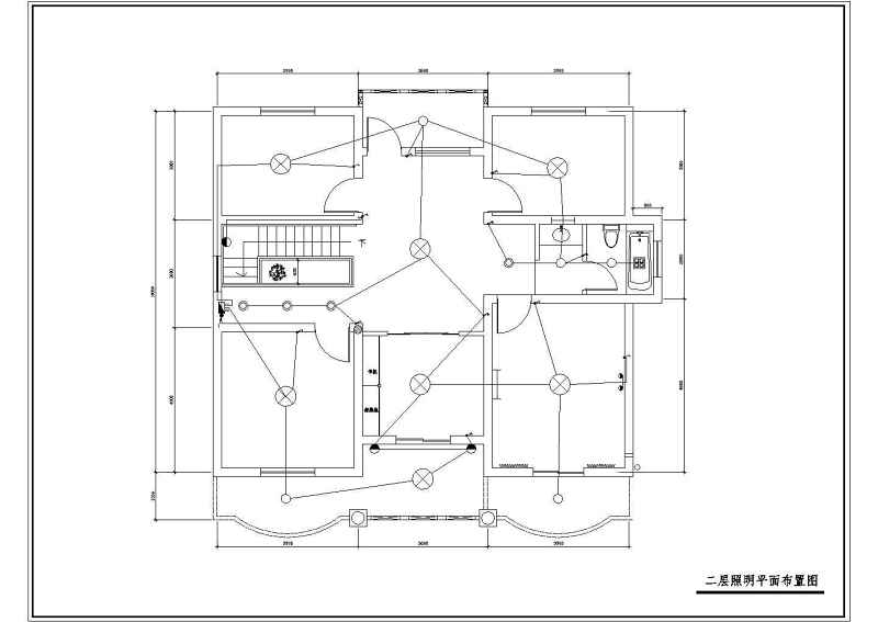 二层农村<a href=https://www.yitu.cn/su/8193.html target=_blank class=infotextkey>小别墅</a>建筑cad<a href=https://www.yitu.cn/su/7590.html target=_blank class=infotextkey>设计</a>图（全套）