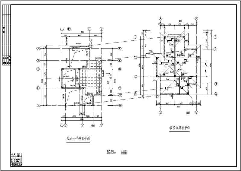 欧式二层别墅建筑结构施工<a href=https://www.yitu.cn/su/7937.html target=_blank class=infotextkey>图纸</a>