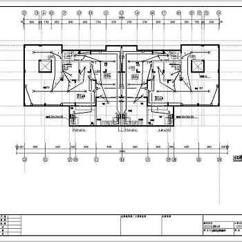 多层住宅楼建筑强电cad设计全套施工图纸