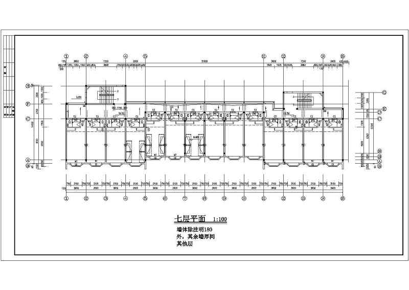 大学生<a href=https://www.yitu.cn/su/7460.html target=_blank class=infotextkey>宿舍</a>建筑cad<a href=https://www.yitu.cn/su/7590.html target=_blank class=infotextkey>设计</a>图