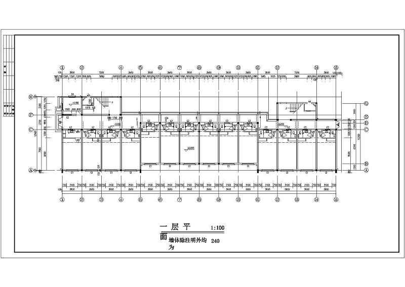 大学生<a href=https://www.yitu.cn/su/7460.html target=_blank class=infotextkey>宿舍</a>建筑cad<a href=https://www.yitu.cn/su/7590.html target=_blank class=infotextkey>设计</a>图