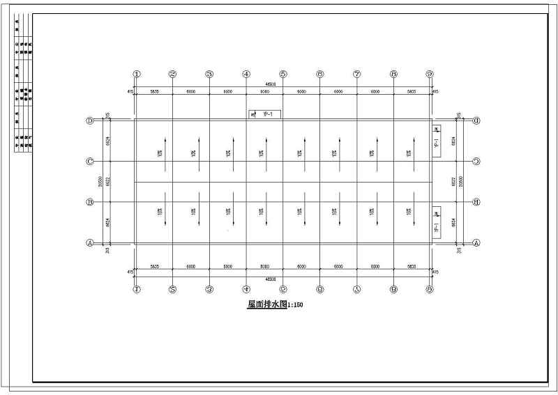 某轻<a href=https://www.yitu.cn/su/8096.html target=_blank class=infotextkey>钢结构</a>厂房结构<a href=https://www.yitu.cn/su/7937.html target=_blank class=infotextkey>图纸</a>