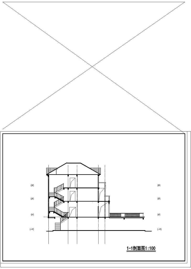 某私<a href=https://www.yitu.cn/su/8090.html target=_blank class=infotextkey>人</a><a href=https://www.yitu.cn/su/8193.html target=_blank class=infotextkey>小别墅</a><a href=https://www.yitu.cn/su/7590.html target=_blank class=infotextkey>设计</a>建筑施工图