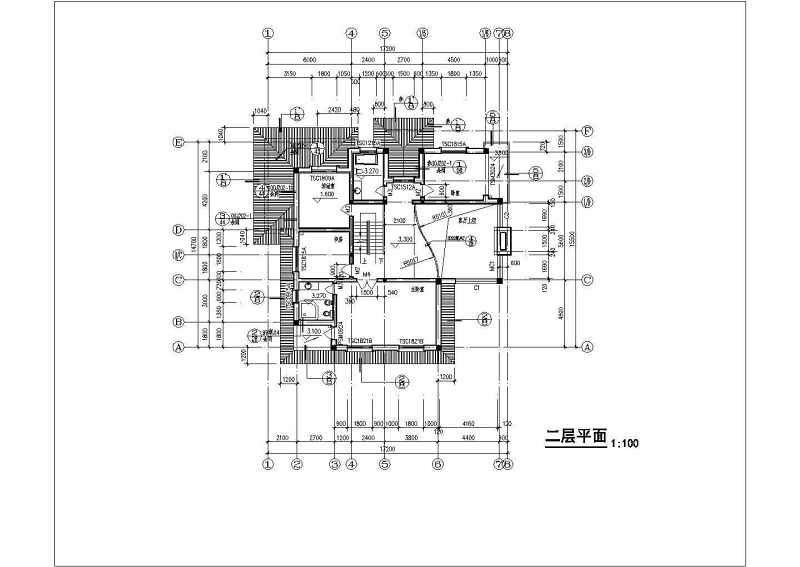 某独栋整套别墅建筑整套cad施工<a href=https://www.yitu.cn/su/7590.html target=_blank class=infotextkey>设计</a>图