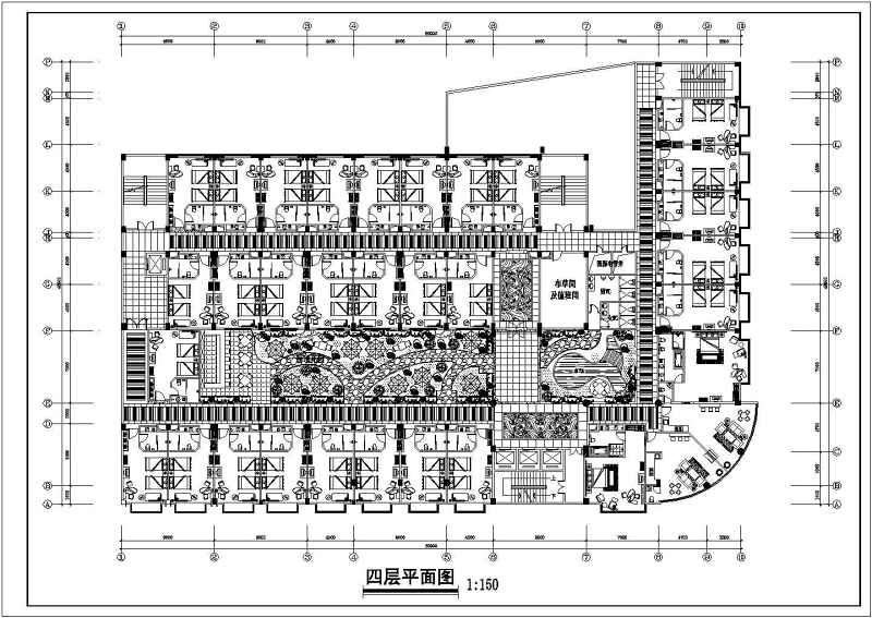 南方某休闲娱乐中心会所cad<a href=https://www.yitu.cn/su/7590.html target=_blank class=infotextkey>设计</a>方案图