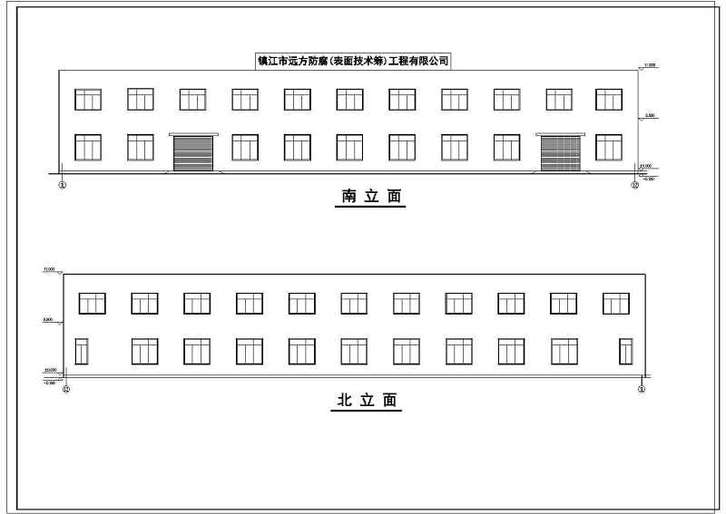 二层某钢<a href=https://www.yitu.cn/su/7637.html target=_blank class=infotextkey>框架</a>结构<a href=https://www.yitu.cn/su/7937.html target=_blank class=infotextkey>图纸</a>