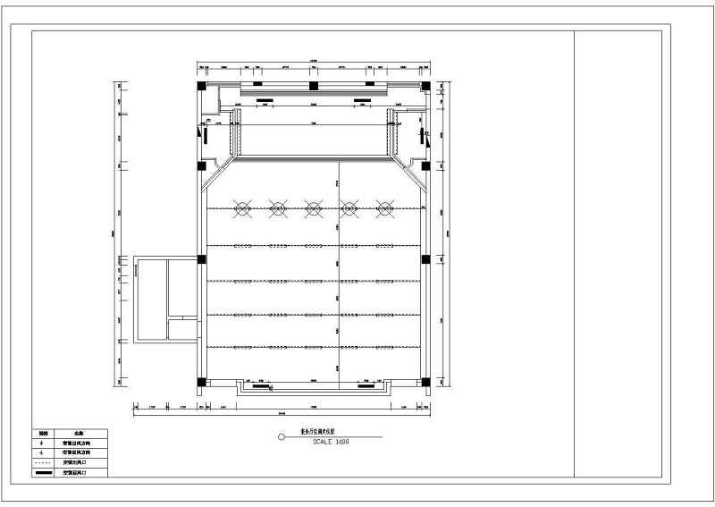 某<a href=https://www.yitu.cn/sketchup/xuexiao/index.html target=_blank class=infotextkey>学校</a>报告厅装修<a href=https://www.yitu.cn/su/7590.html target=_blank class=infotextkey>设计</a>CAD图