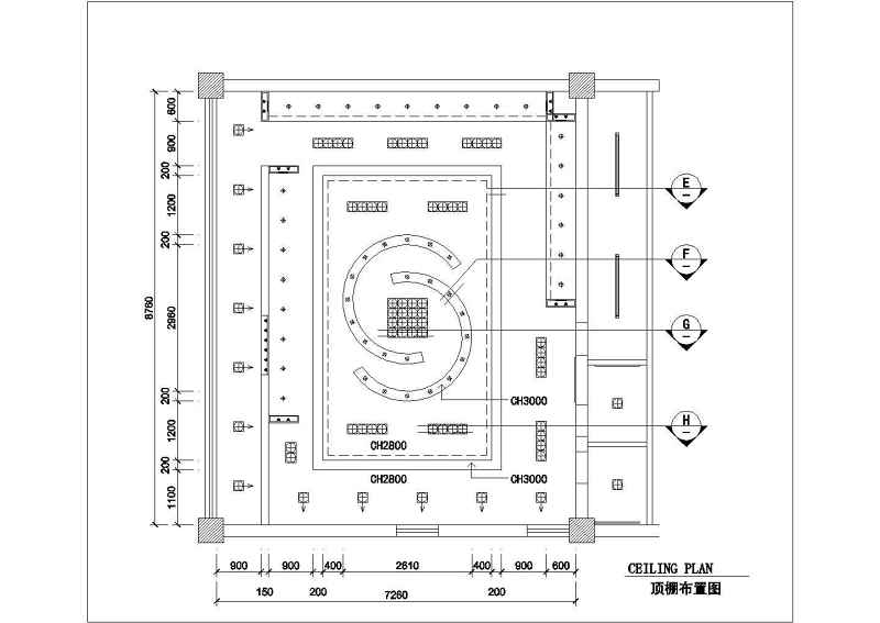 某<a href=https://www.yitu.cn/sketchup/fuzhuangdian/index.html target=_blank class=infotextkey>服装店</a>室<a href=https://www.yitu.cn/su/7634.html target=_blank class=infotextkey>内装</a>修<a href=https://www.yitu.cn/su/7590.html target=_blank class=infotextkey>设计</a>施工CAD图