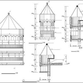某幼儿园建筑施工CAD设计图纸