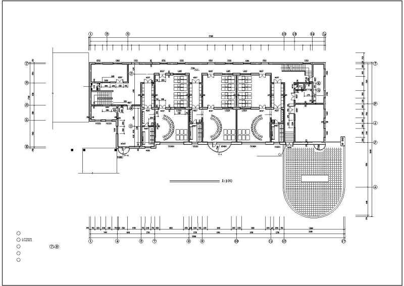 某<a href=https://www.yitu.cn/su/7587.html target=_blank class=infotextkey>幼儿园</a>建筑施工CAD<a href=https://www.yitu.cn/su/7590.html target=_blank class=infotextkey>设计</a><a href=https://www.yitu.cn/su/7937.html target=_blank class=infotextkey>图纸</a>