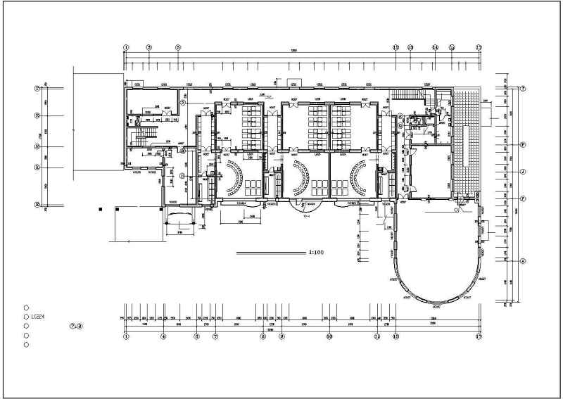 某<a href=https://www.yitu.cn/su/7587.html target=_blank class=infotextkey>幼儿园</a>建筑施工CAD<a href=https://www.yitu.cn/su/7590.html target=_blank class=infotextkey>设计</a><a href=https://www.yitu.cn/su/7937.html target=_blank class=infotextkey>图纸</a>