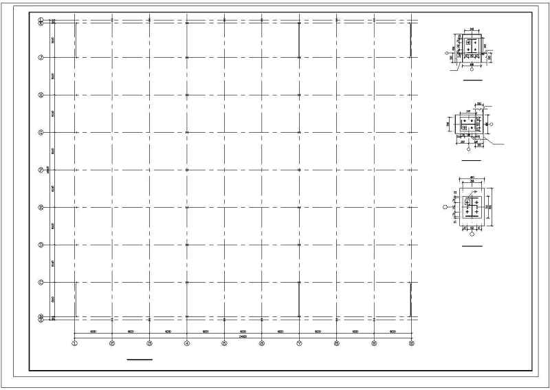 某轻<a href=https://www.yitu.cn/su/8096.html target=_blank class=infotextkey>钢结构</a>厂房<a href=https://www.yitu.cn/su/7937.html target=_blank class=infotextkey>图纸</a>