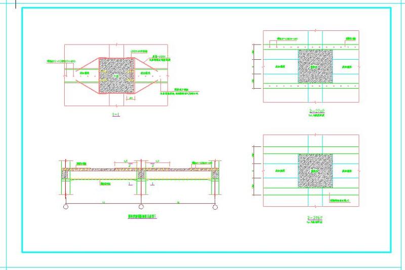 钢筋混凝土结构加固节点图
