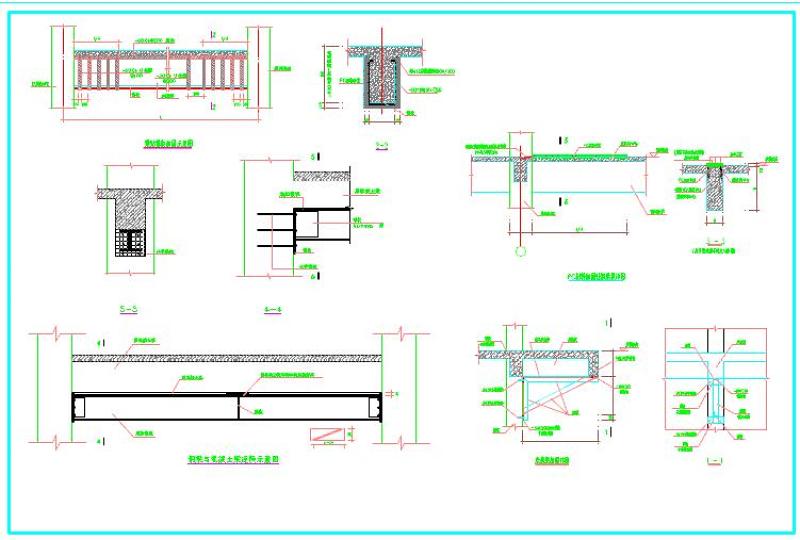 钢筋混凝土结构加固节点图